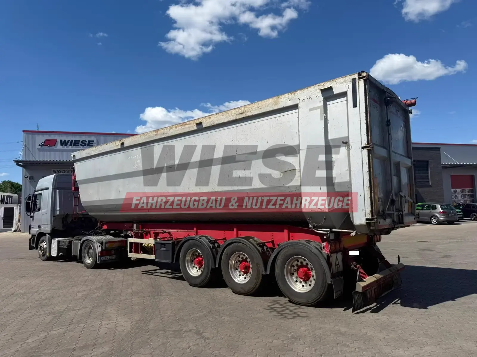 Kempf SKM 35/3 Stahl Kipper 50m³ Schrott