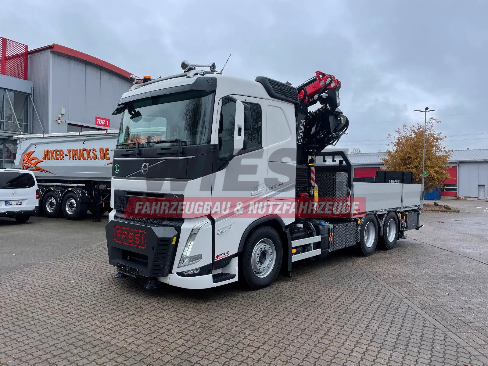 Volvo FH500 6x4 Fassi F545RA 2.27 mit Jib und Winde
