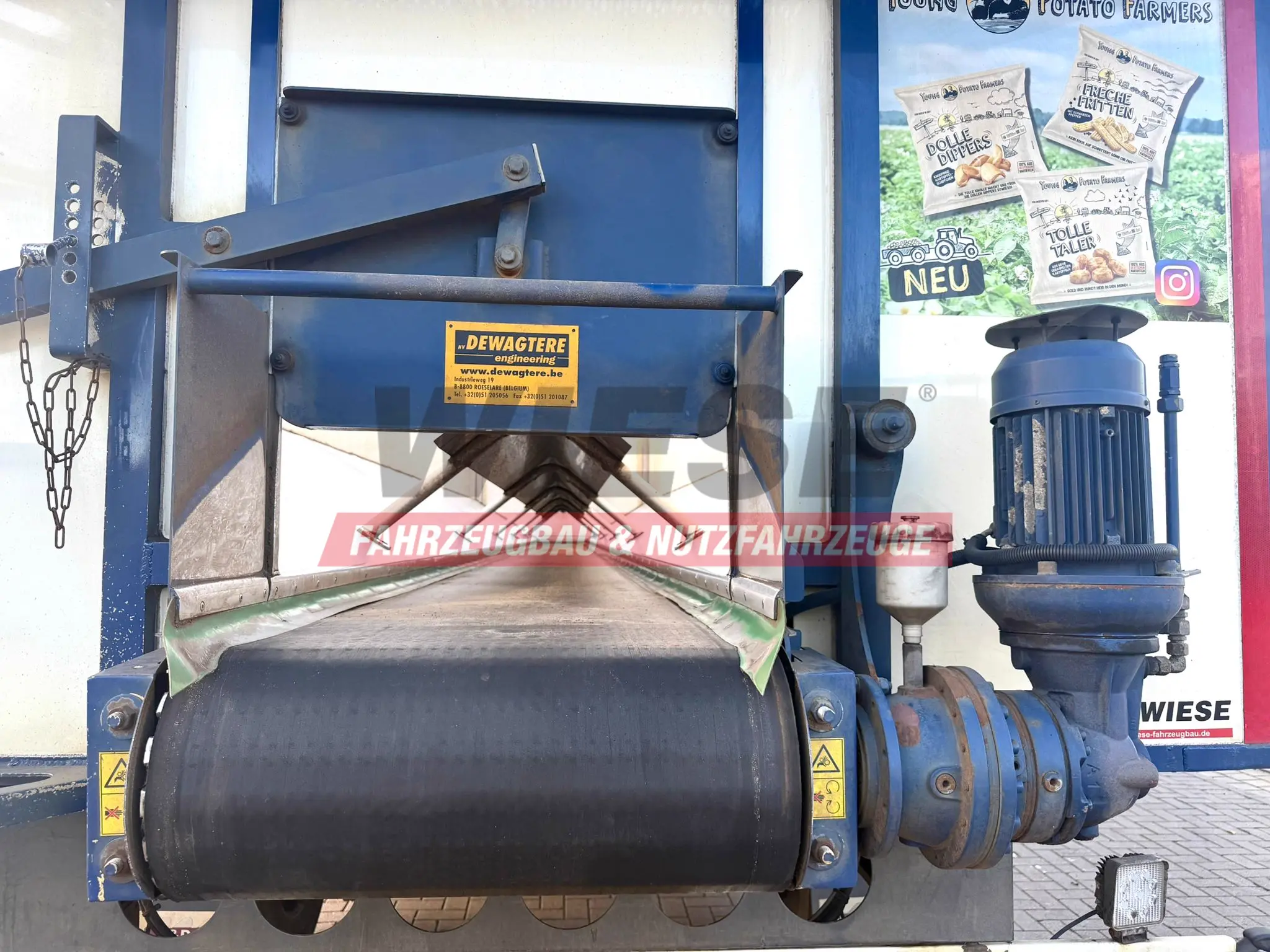 Wiese Kartoffelbandauflieger