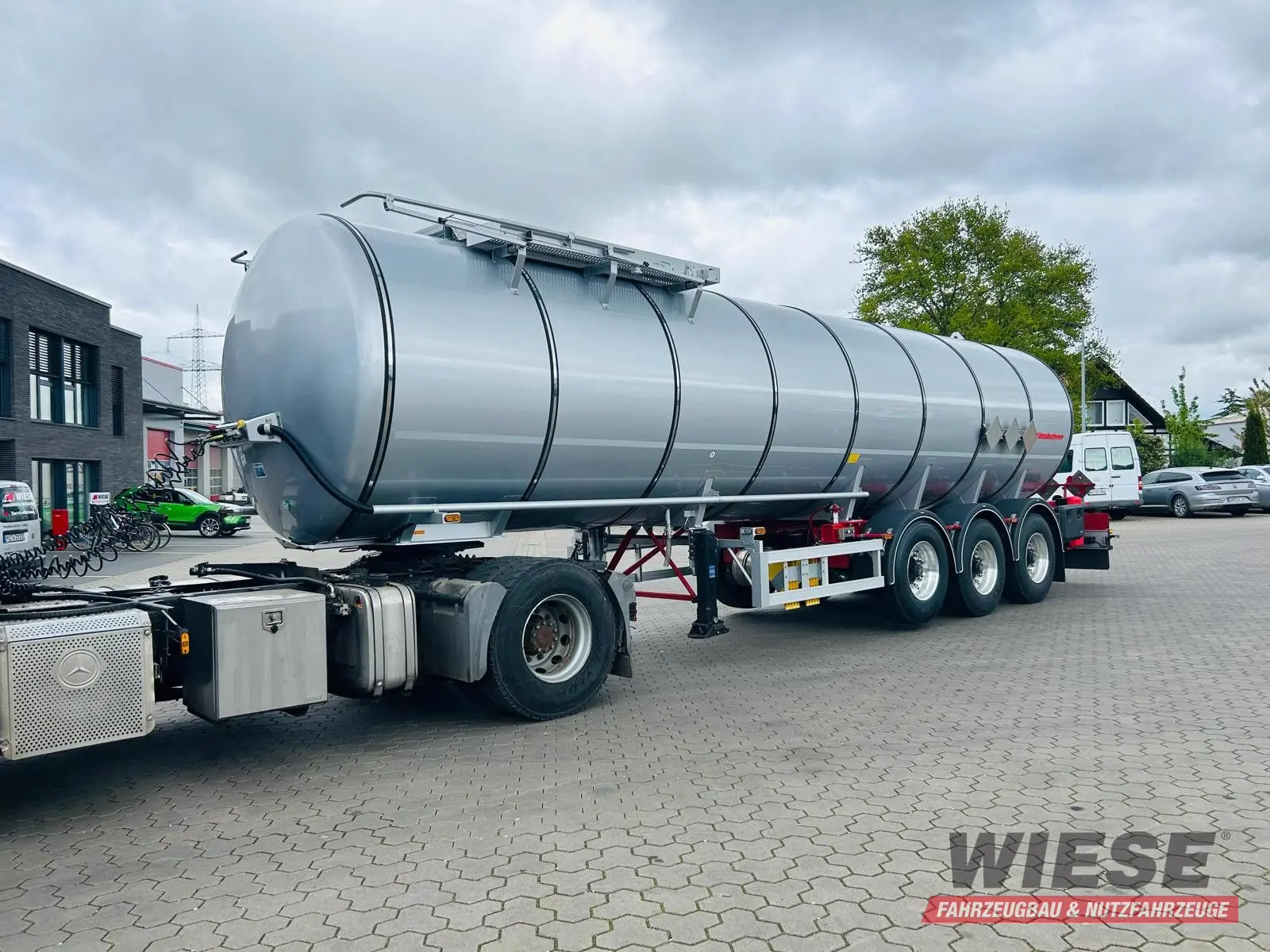 Kässbohrer STS.SS Edelstahl Tankauflieger Bitumen 32m³