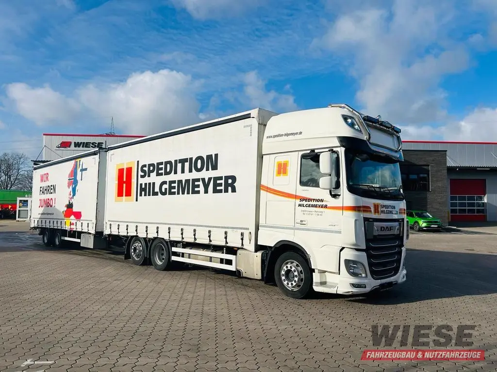 DAF XF 480 FAN LowDeck 6x2 Jumbo Inklusive Anhänger