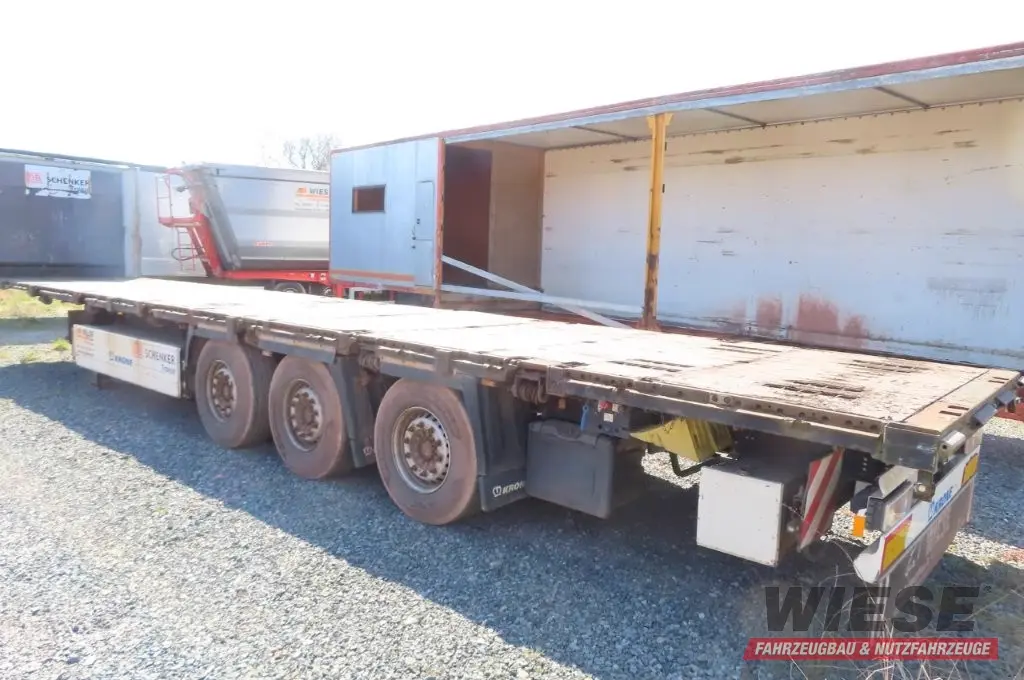 Krone Stahlmattenauflieger