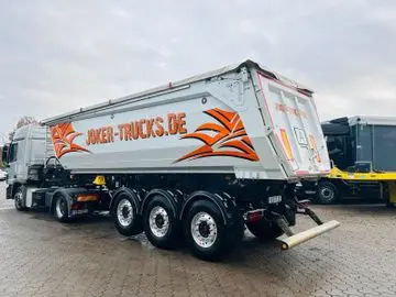 MEGA Neuwertig Stahlkipper - E-Verdeck - 30 m³
