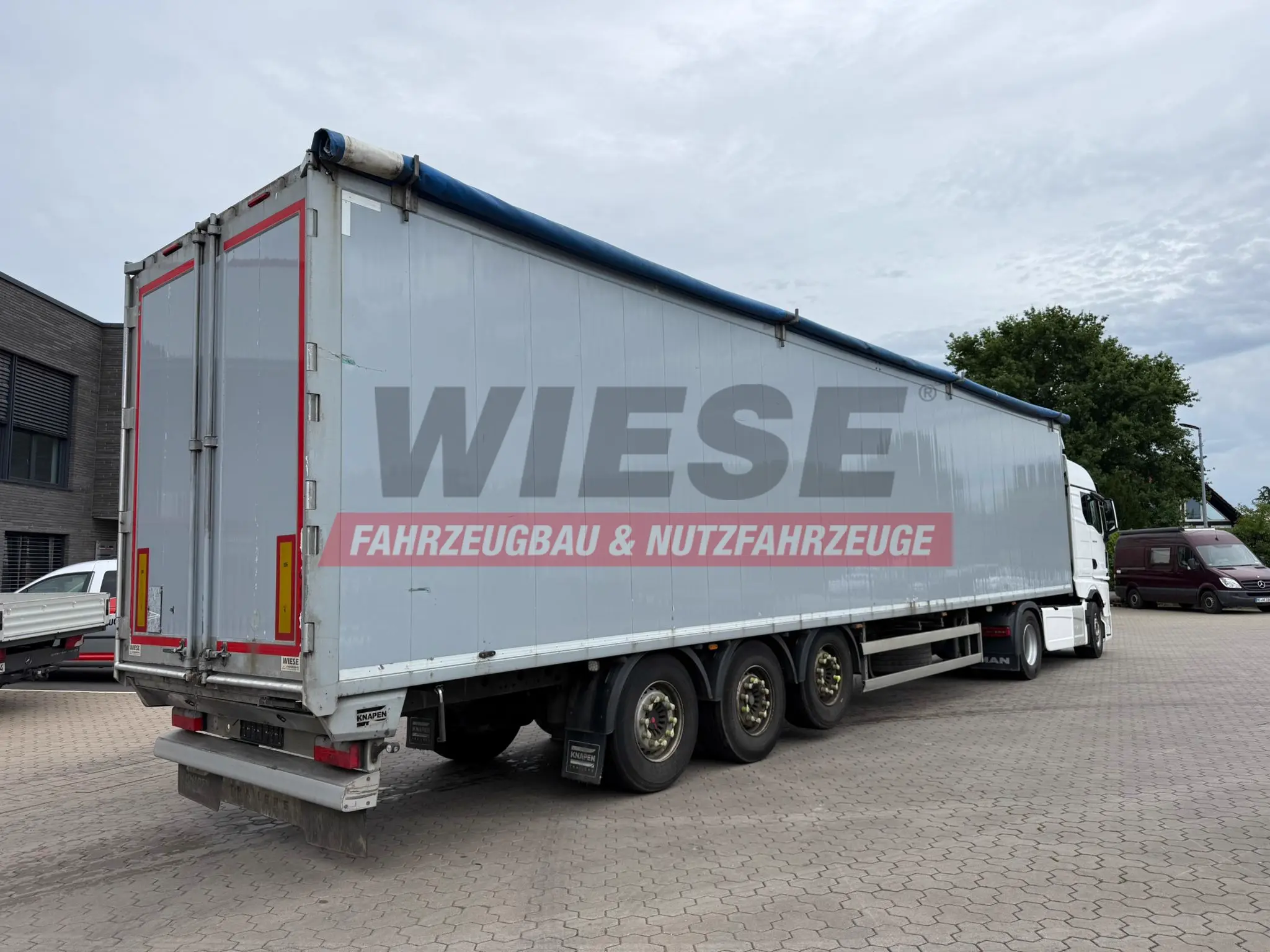 Knapen K100 Schubboden 92m³ HDI Boden ideal für Müll