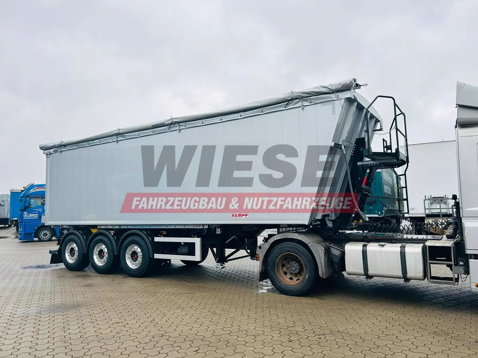 Kempf SKM 36/3 AK Alu Kipper 55 m³ Waschgerät