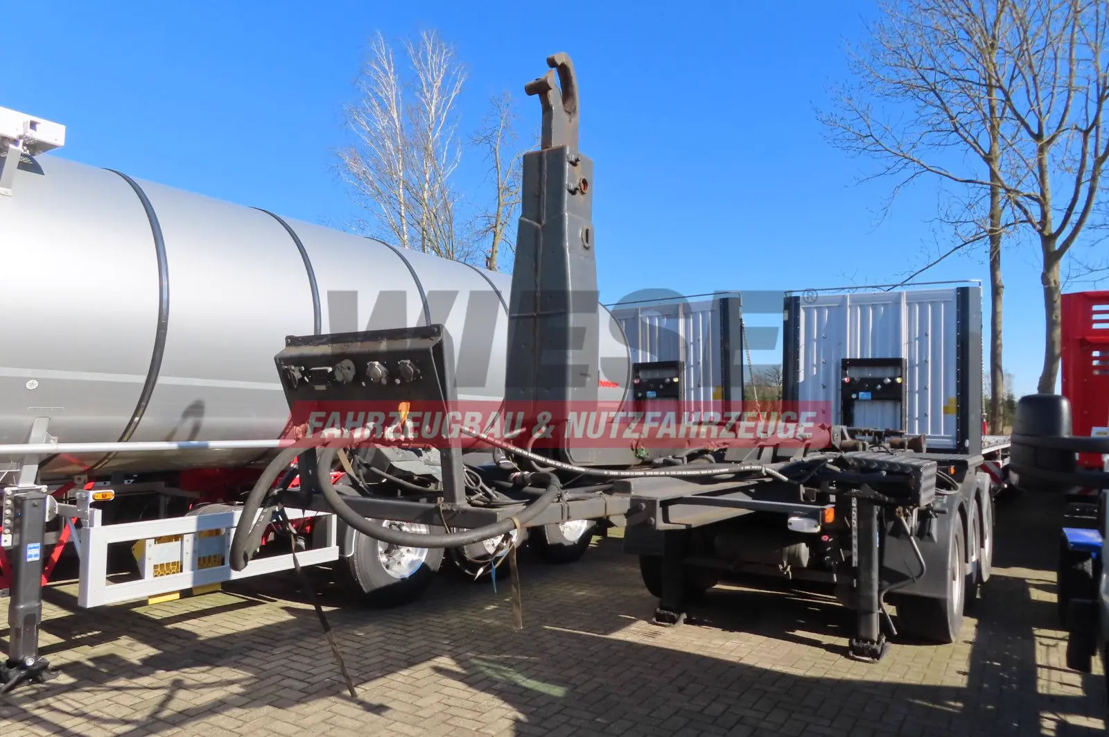 Andere Krampe Auflieger Abrollkipper Hakenlift SHL 30