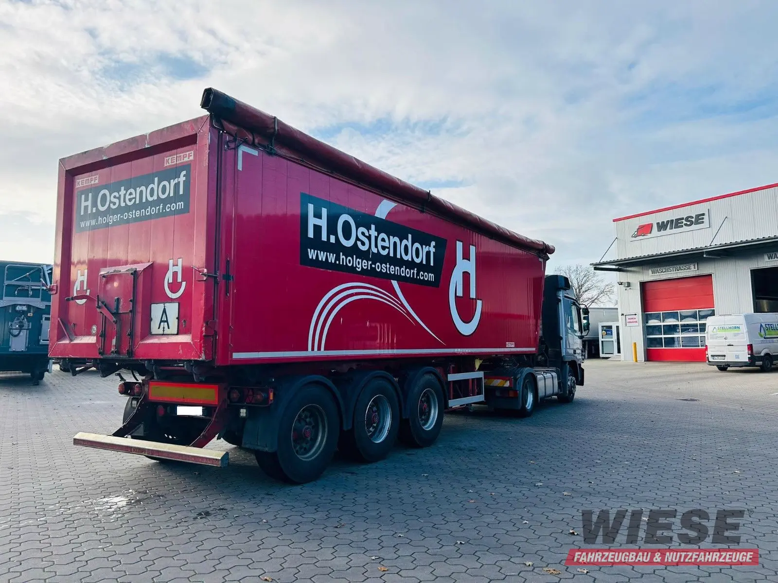 Kempf SKM Alu Kippmulde 50 m³, TÜV neu