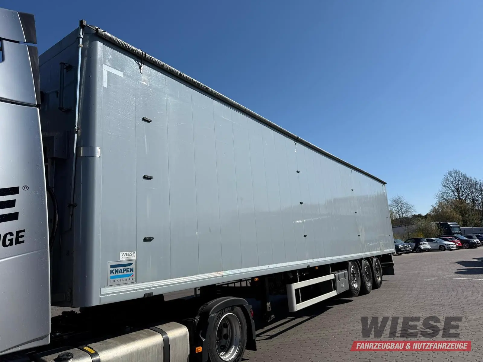 Knapen K100 Schubboden 92m³ 10 mm Boden, top Zustand