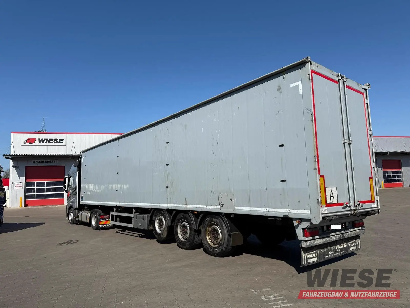 Knapen K100 Schubboden 92m³ 10 mm Boden, top Zustand