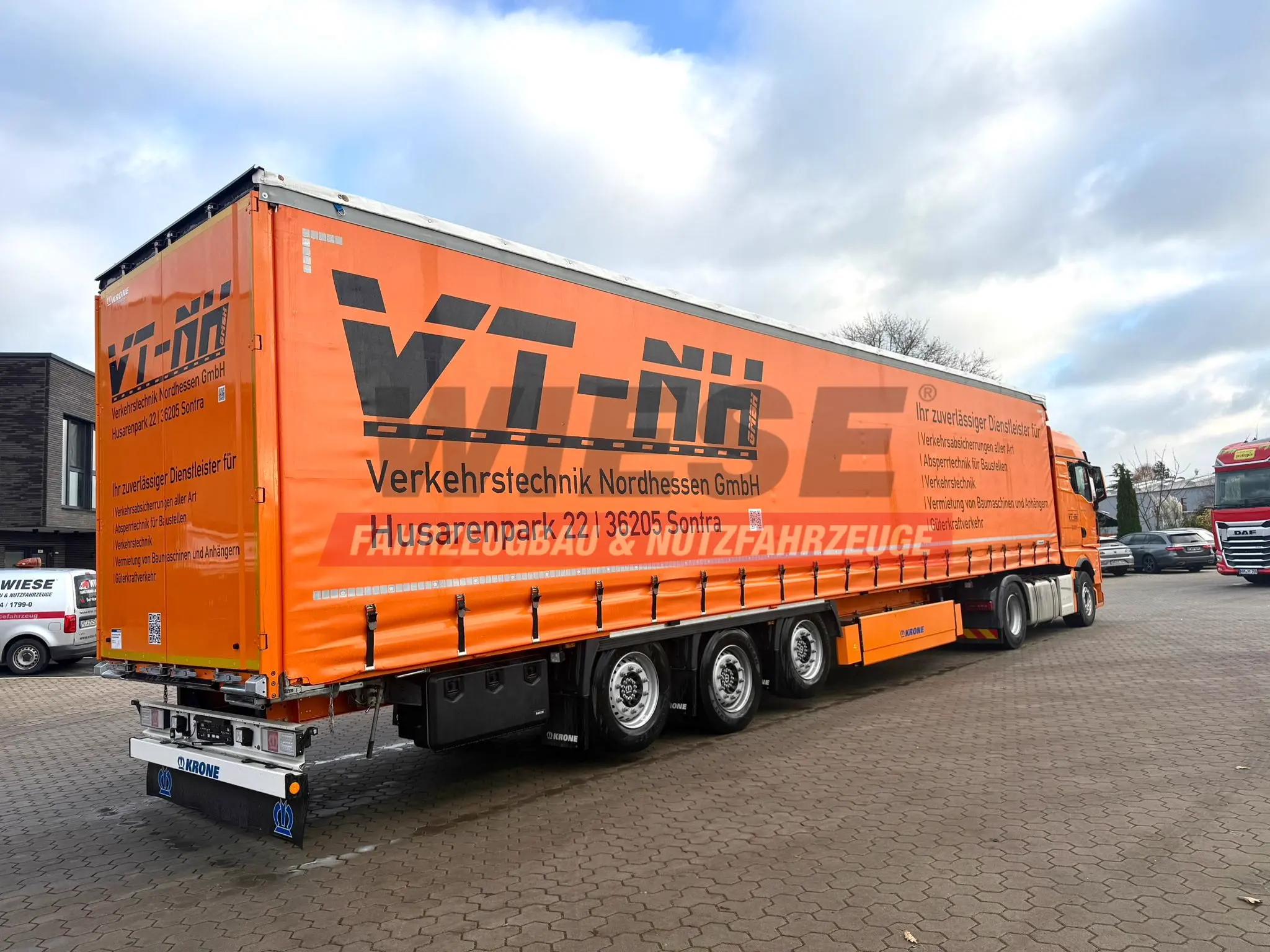 Krone Schiebeplanen Auflieger Code XL