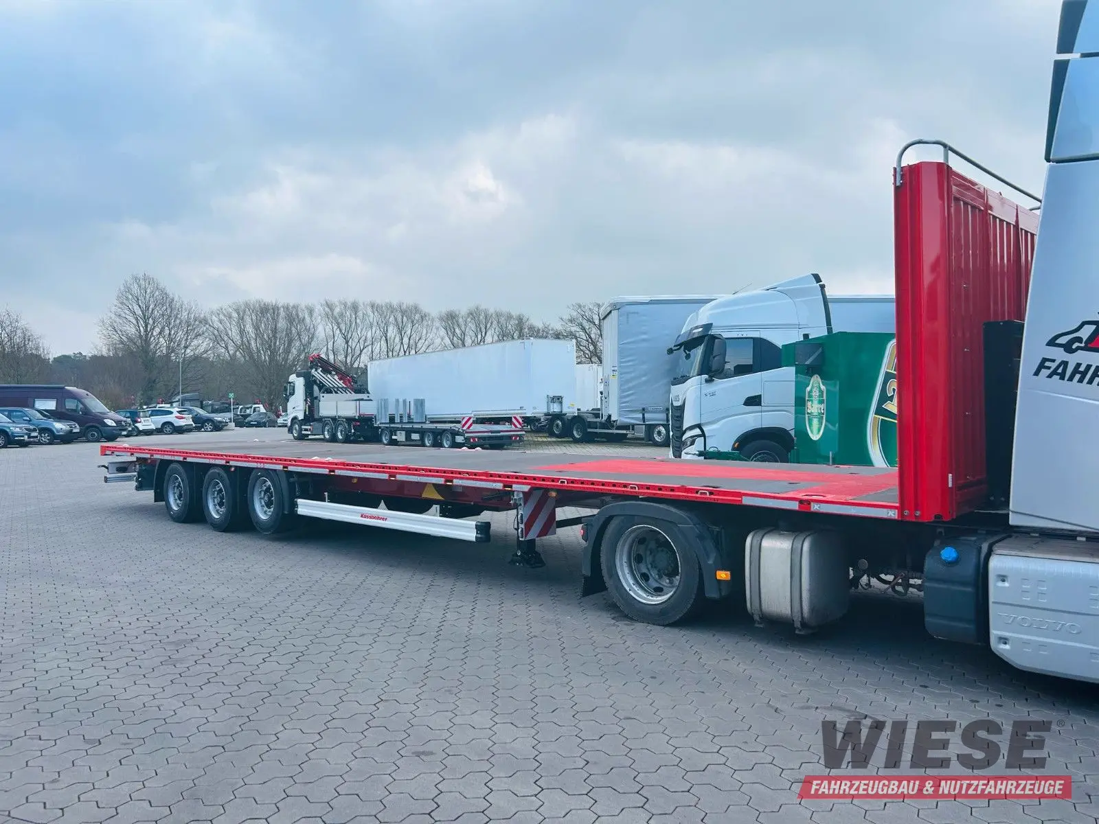 Kässbohrer K.SFS M Mega Plattform Auflieger Sofort Verfügba