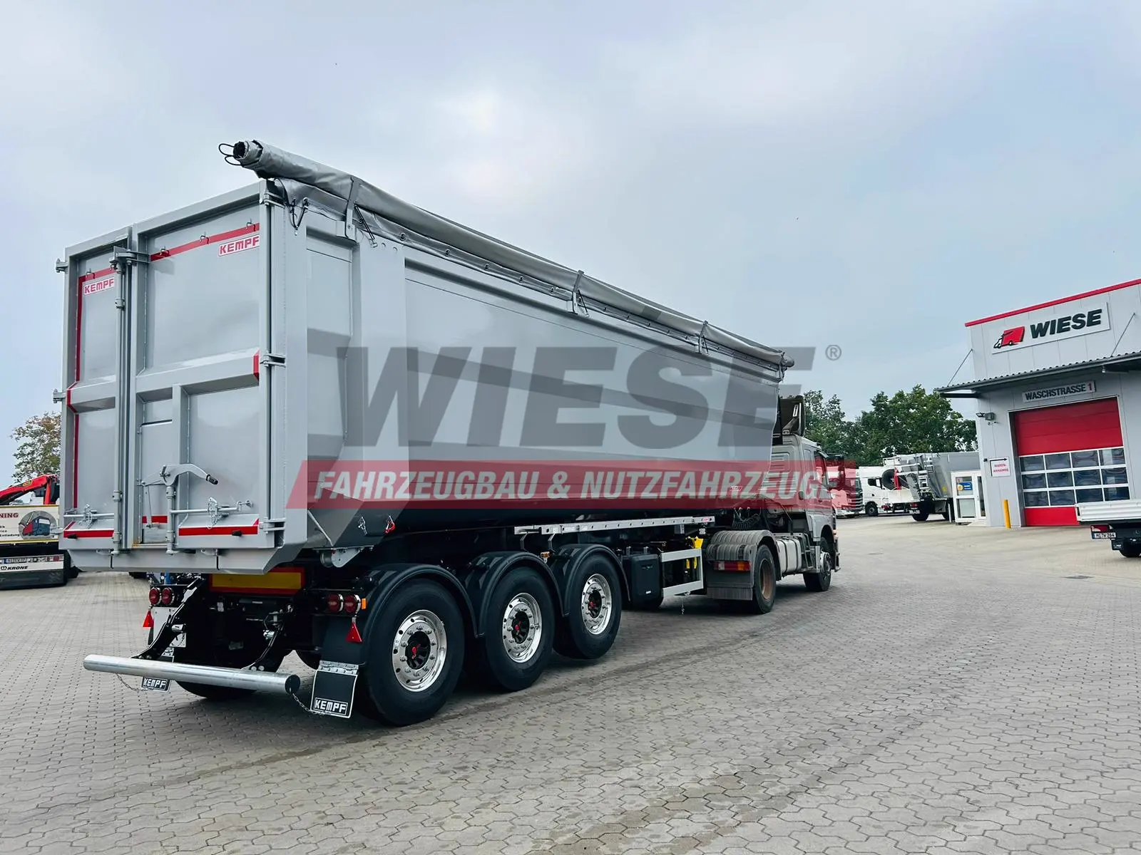 Kempf SKM 36/3 SR-Membran Stahl Halbrundmulde 50m³