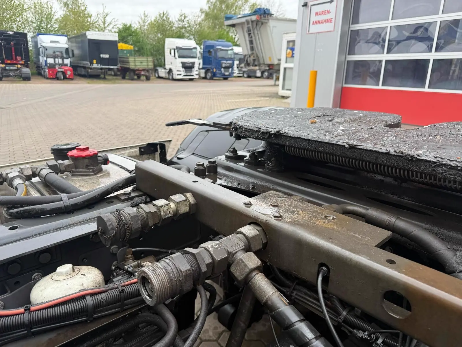 DAF XF 530 FT mit Hydraulik sehr gepflegt