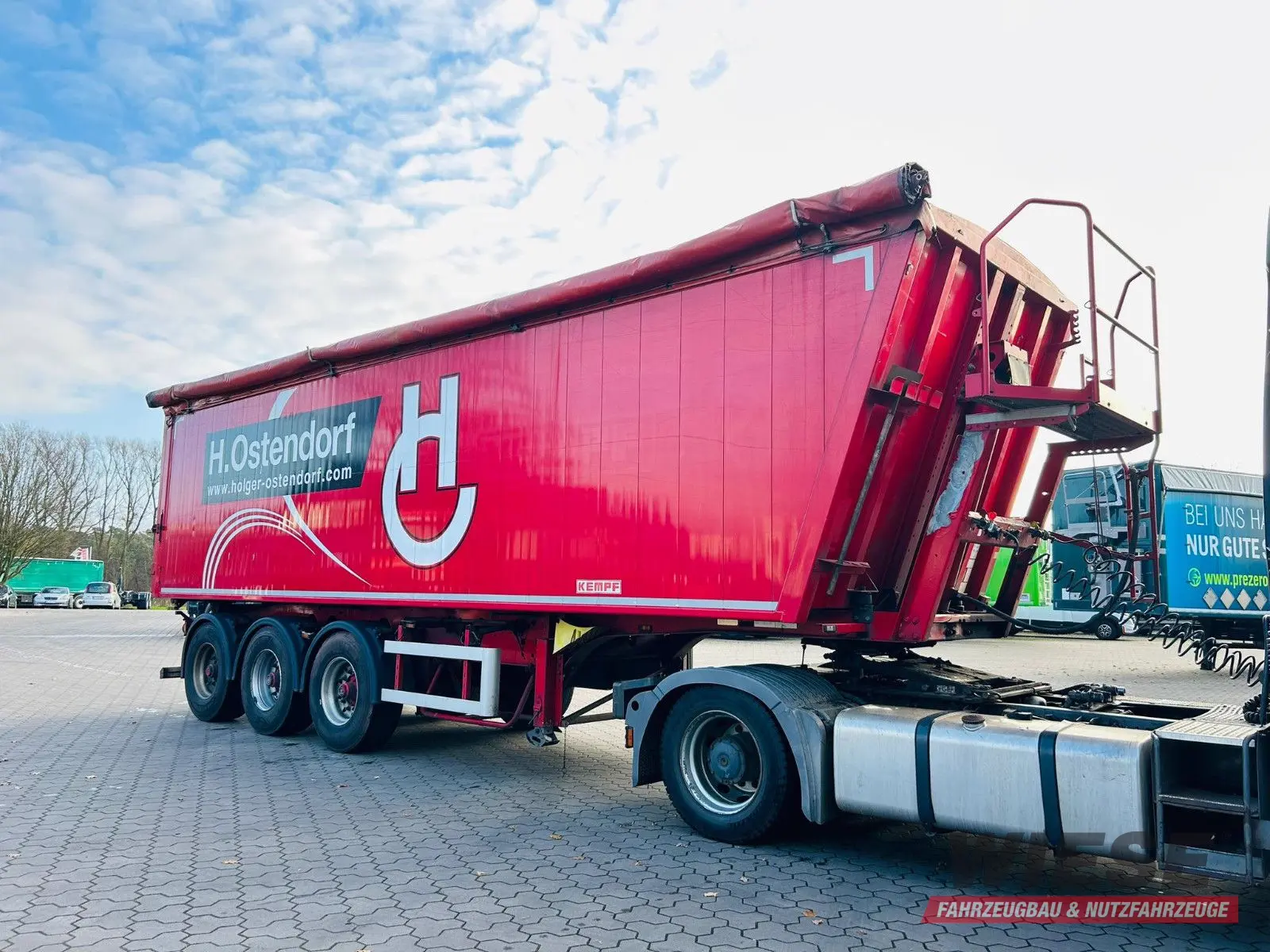 Kempf SKM Alu Kippmulde 50 m³, TÜV neu