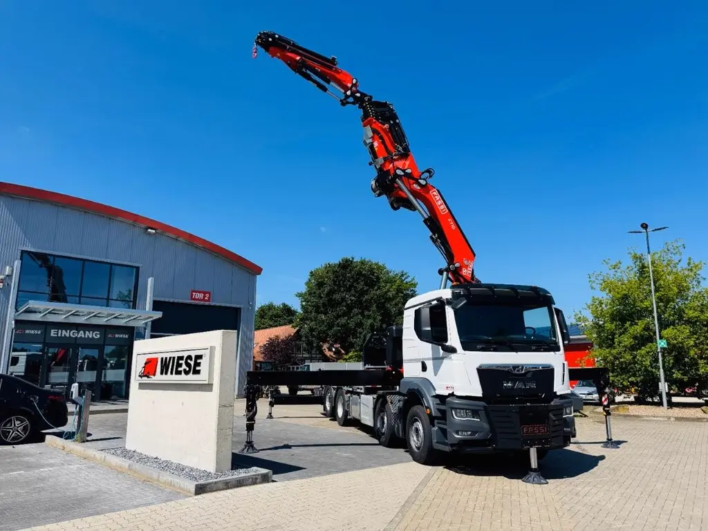 MAN TGS 32.510 mit F710 Frontkran sofort