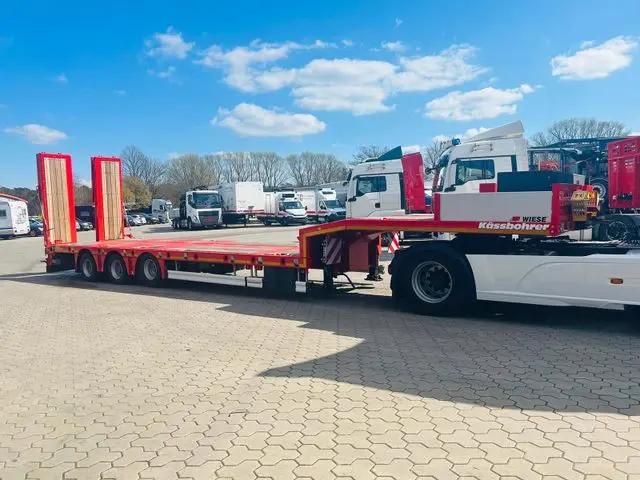 Kässbohrer K.SLA 3 ausziehbarer tele Tiefbett Auflieger