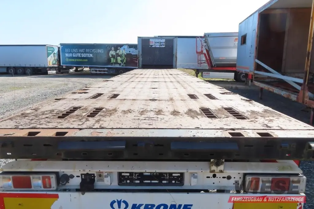 Krone Stahlmattenauflieger