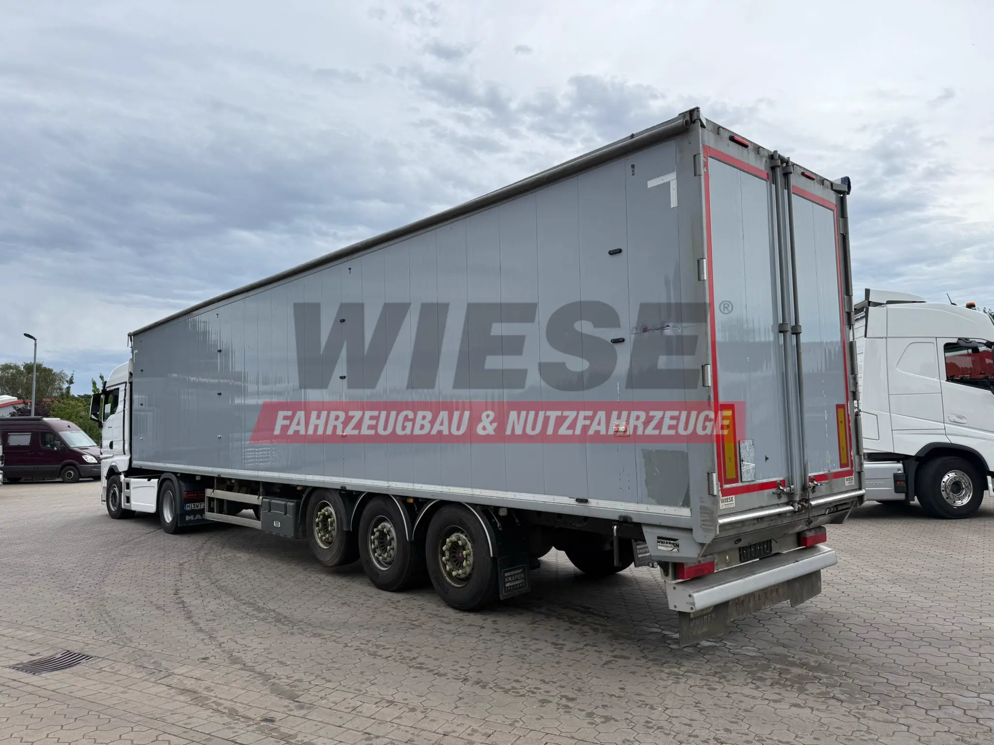 Knapen K100 Schubboden 92m³ HDI Boden ideal für Müll