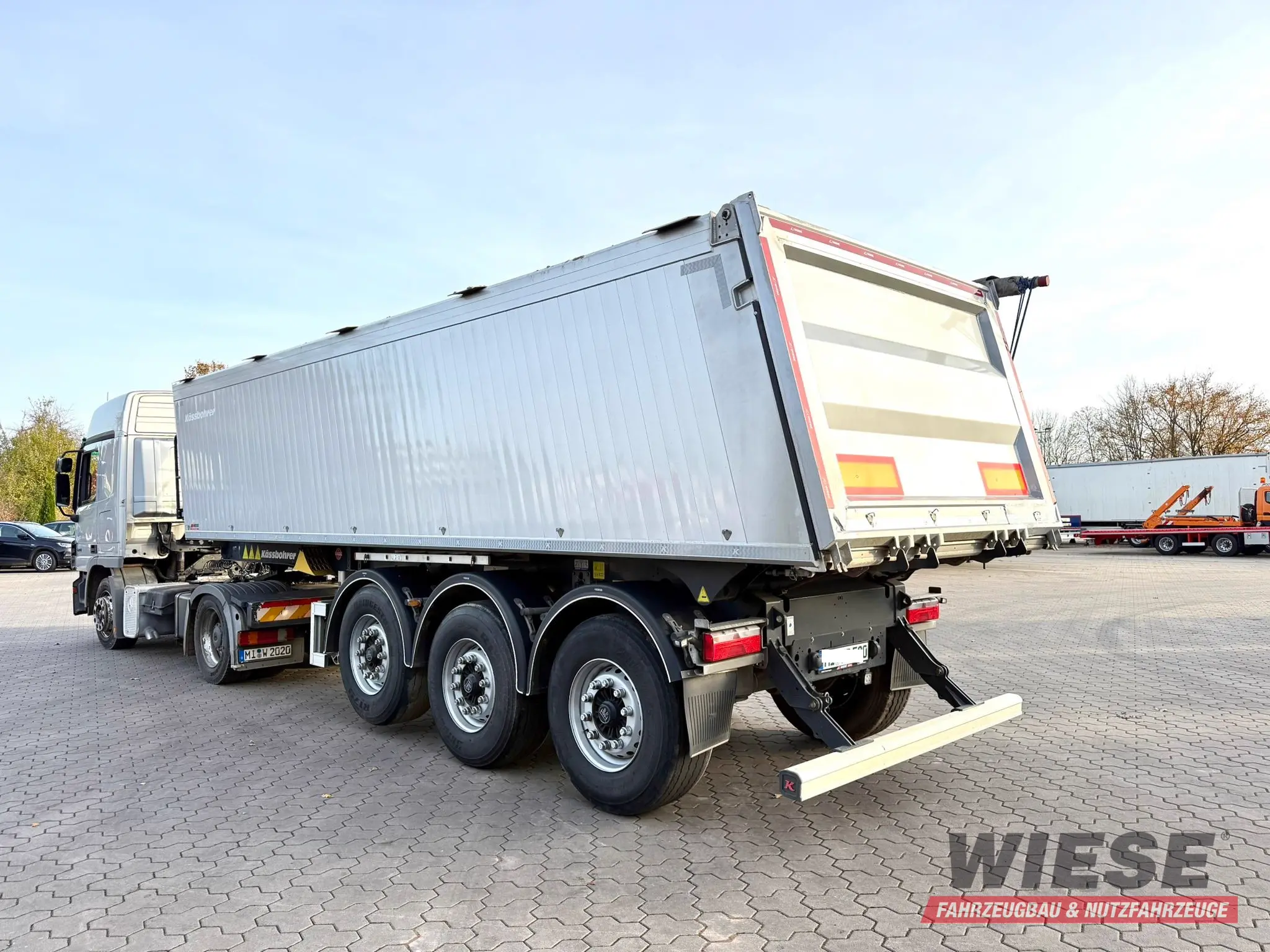 Kässbohrer K.SKA Aluminium Kipper 30m³ Top Zustand