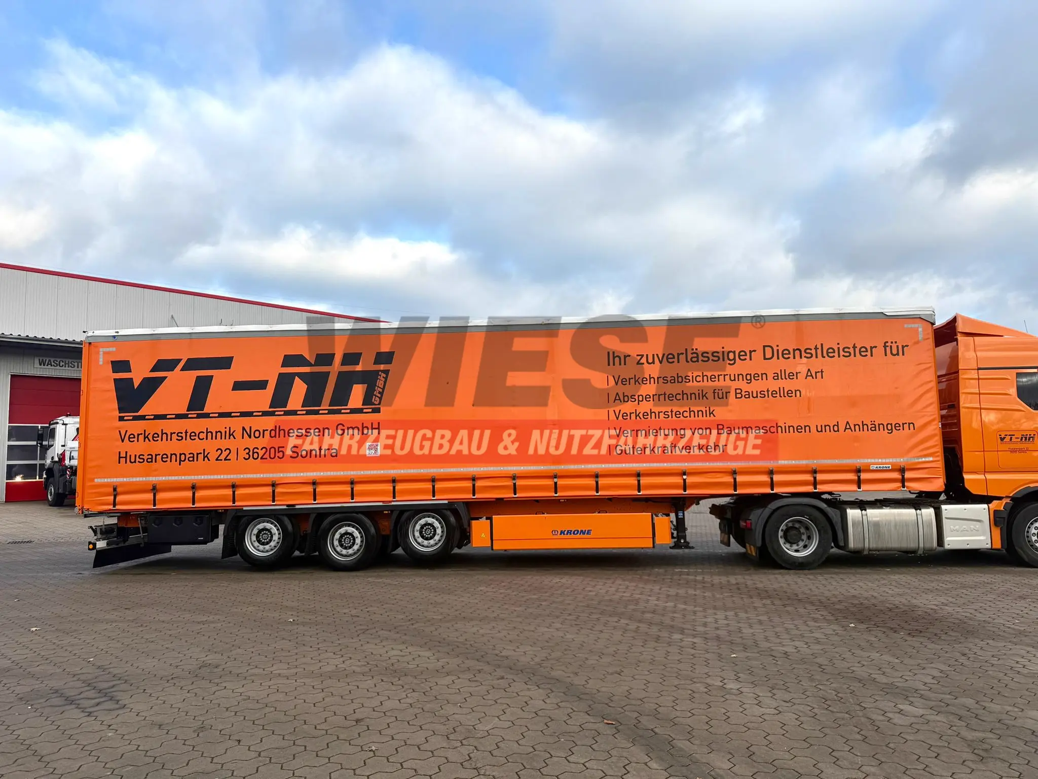 Krone Schiebeplanen Auflieger Code XL