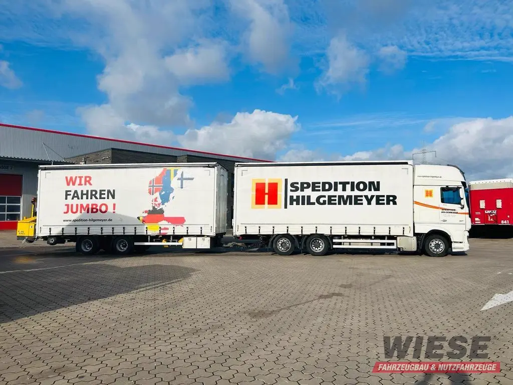 DAF XF 480 FAN LowDeck 6x2 Jumbo Inklusive Anhänger