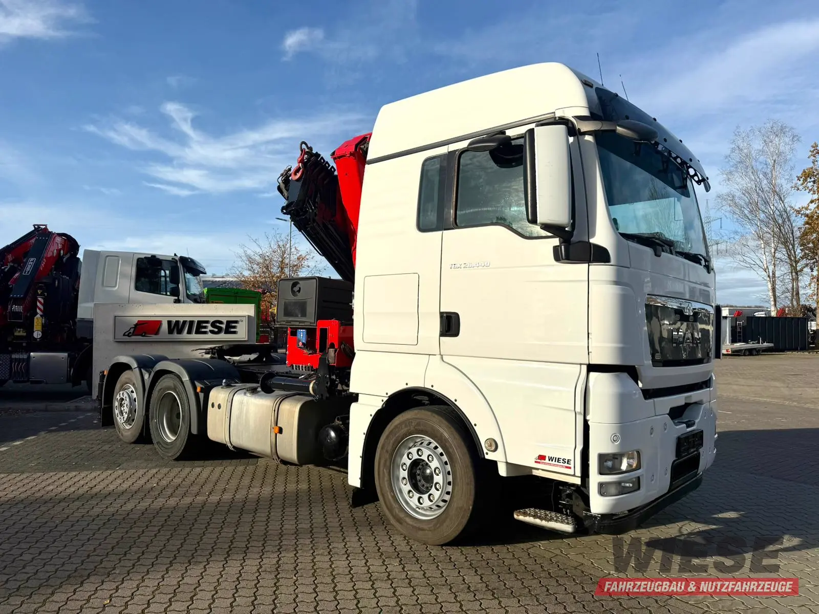 MAN TGX 26.440 6x2 mit HMF 3000-5 Kran TÜV NEU