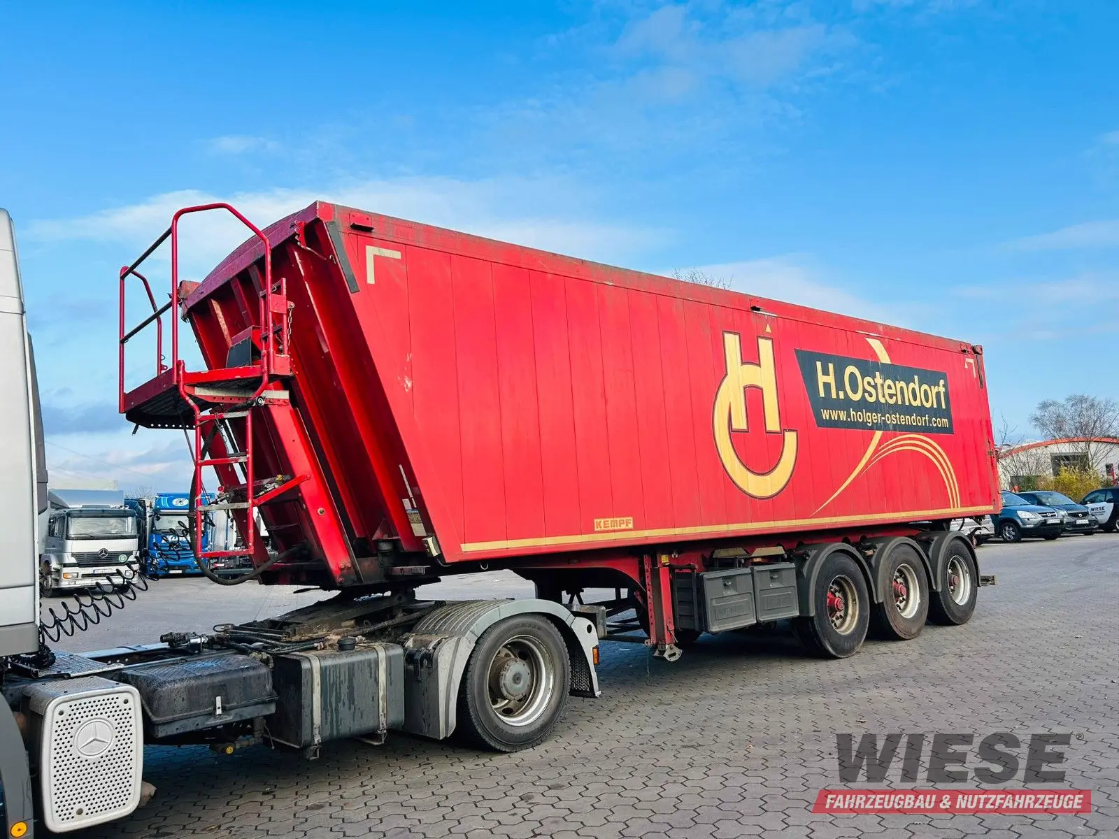 Kempf SKM Alu Kippmulde 50 m³, TÜV neu