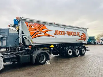 MEGA Neuwertig Stahlkipper - E-Verdeck - 30 m³