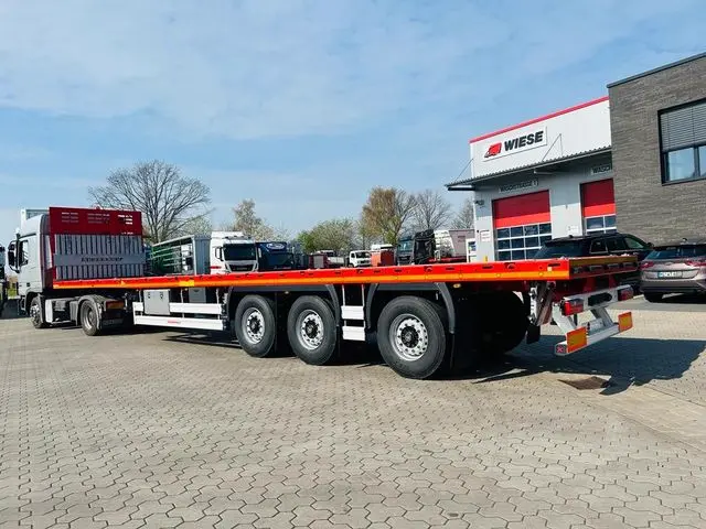 Kässbohrer Maxima SPAX Tele HD Plattform Auflieger