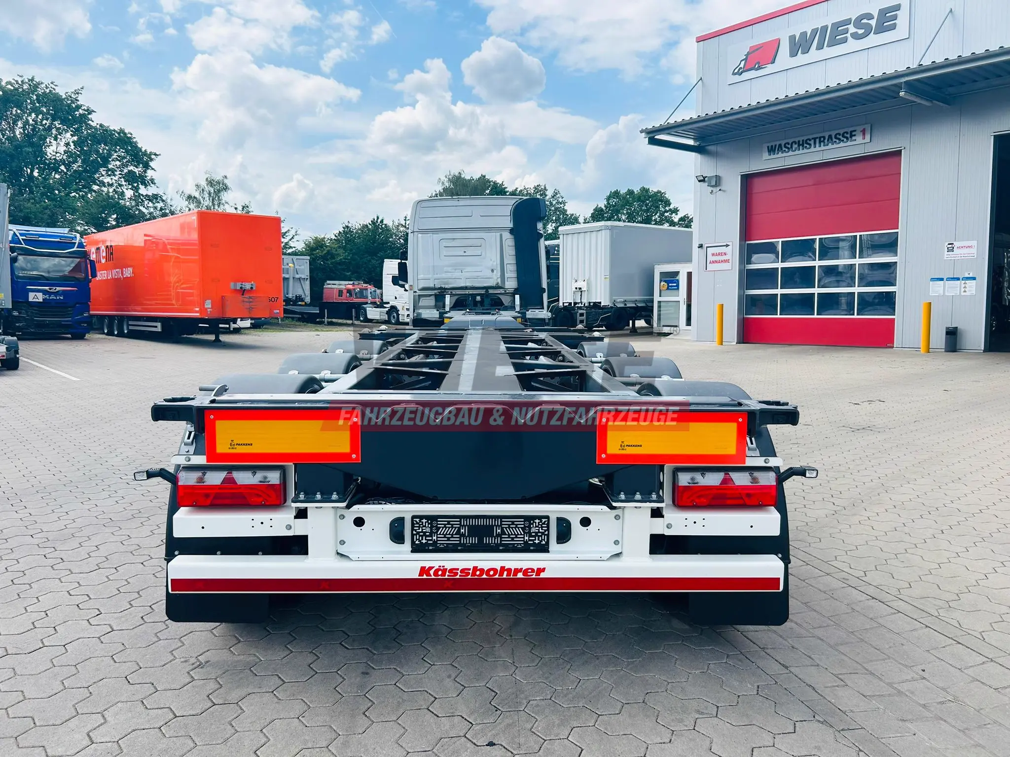 Kässbohrer K.SHG Multi Containerchassis ausziehbar