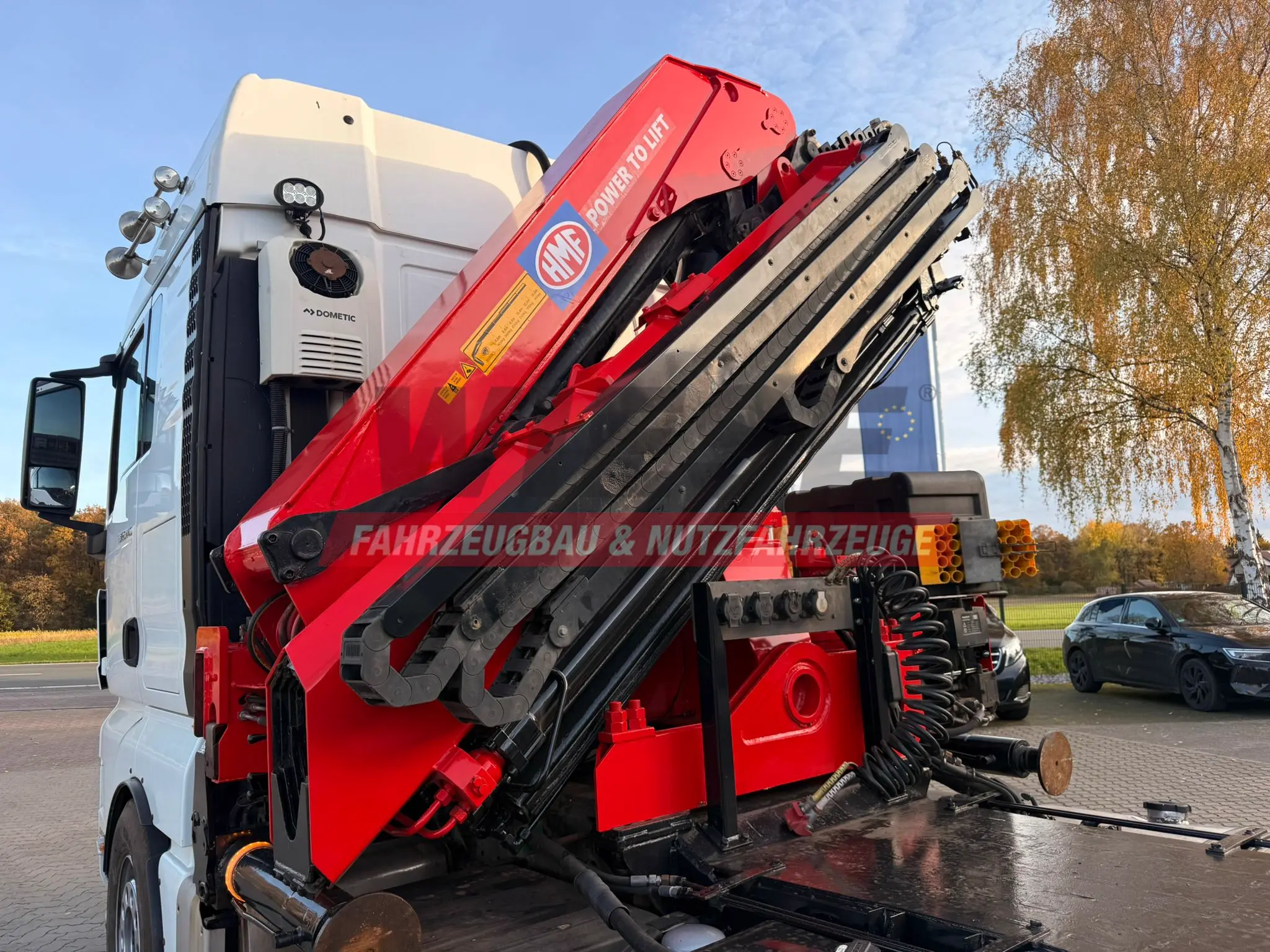 MAN TGX 26.440 6x2 mit HMF 3000-5 Kran TÜV NEU