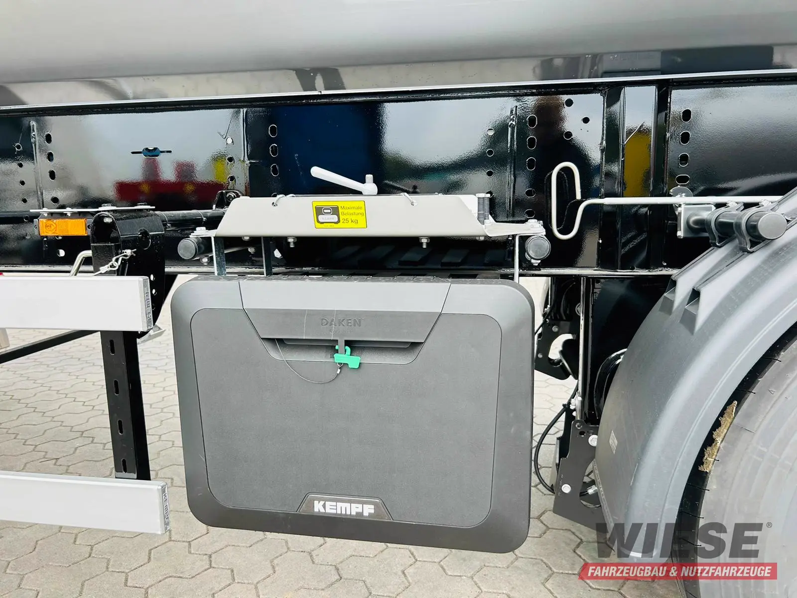 Kempf SKM 36/3 SR-Membran Stahl Halbrundmulde 50m³