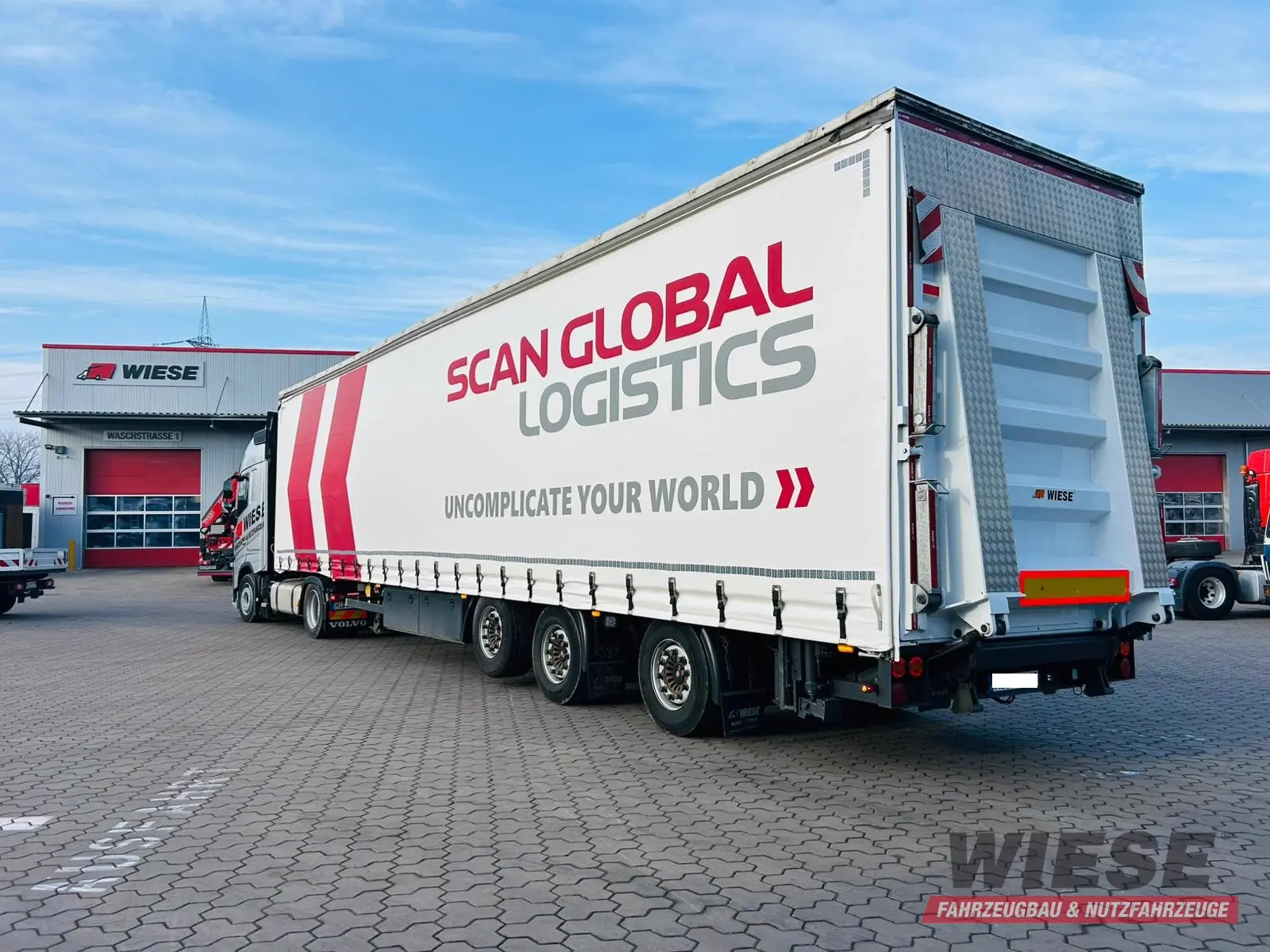 Andere Mega Gabelstaplertransporter Ladebordwand 9t