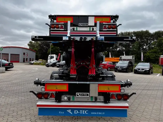 D-TEC Containerchassis Flexitrailer