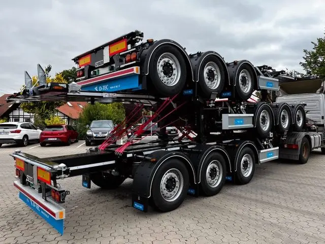 D-TEC Containerchassis Flexitrailer