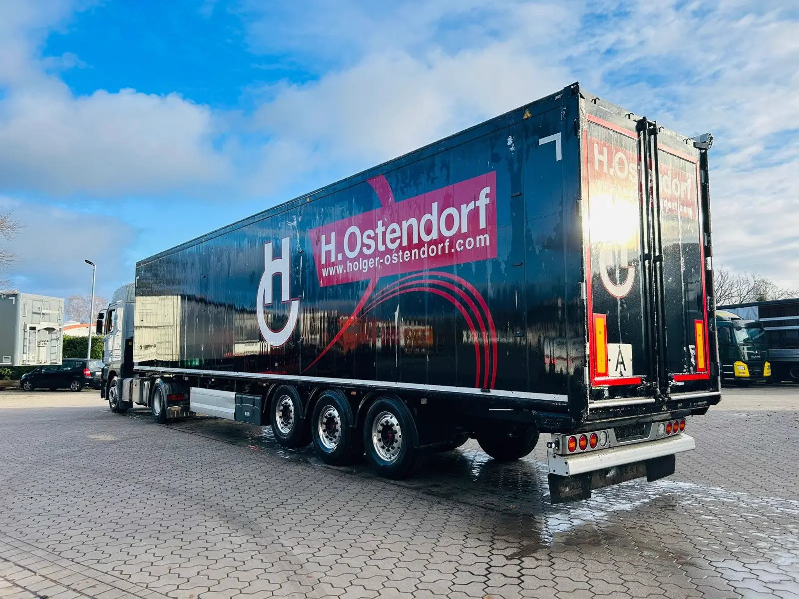 Knapen K100 Schubboden 92m³ Alu Felgen TÜV Plane Neu