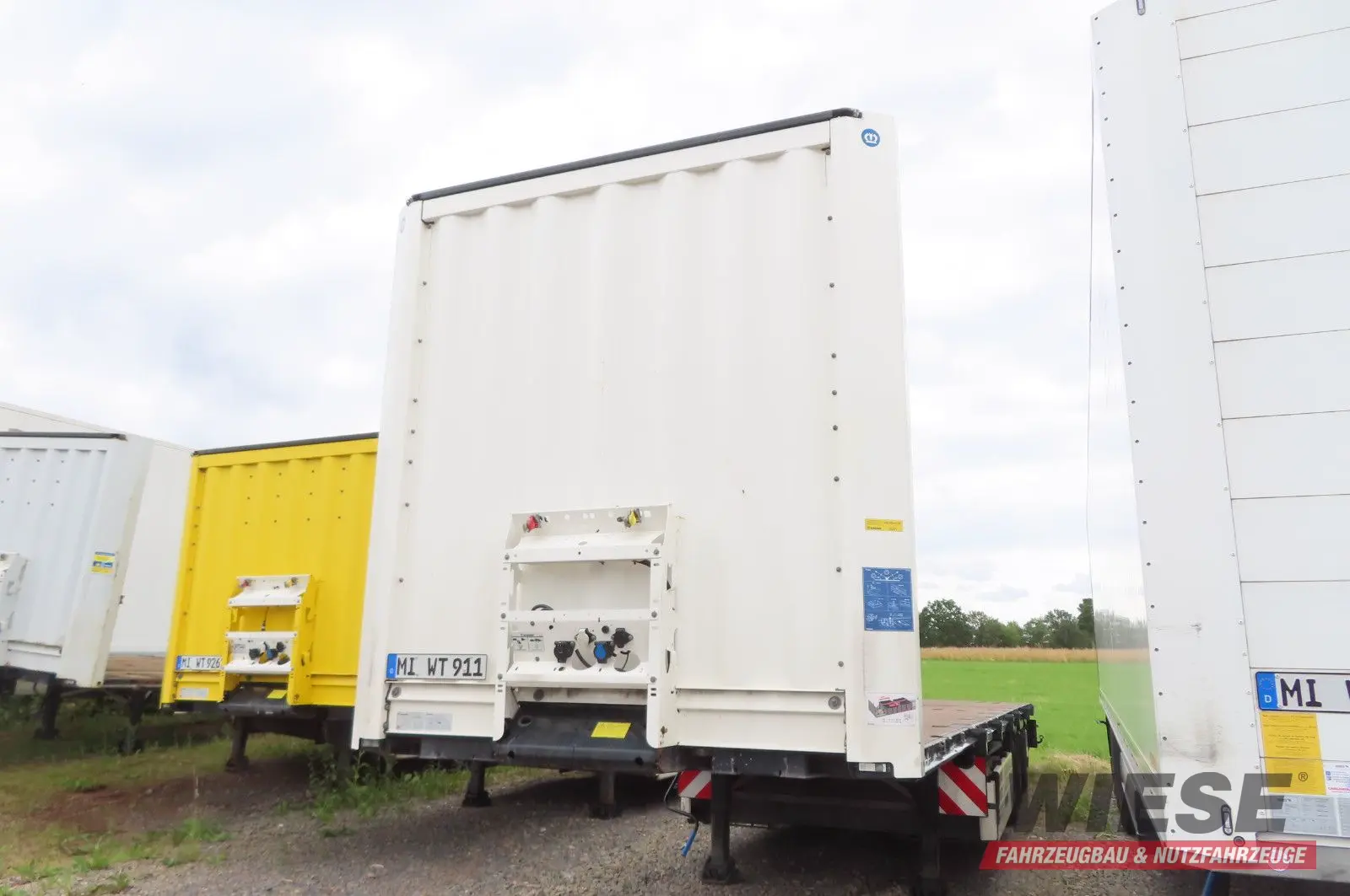 Krone SDP 27 Mega Stahlmatten Auflieger