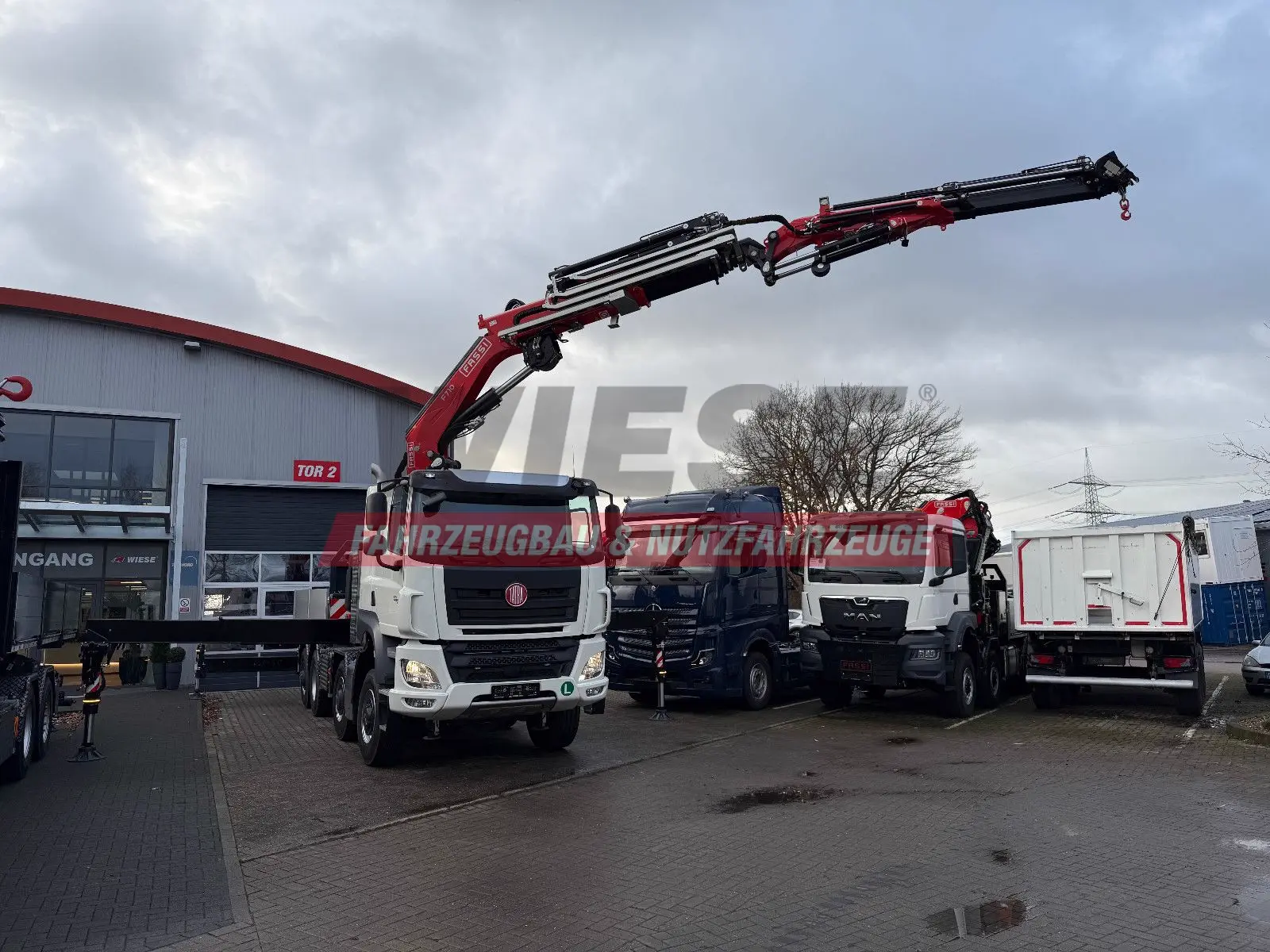 Tatra 41.500 8x8 Phoenix Fassi F710 Kran