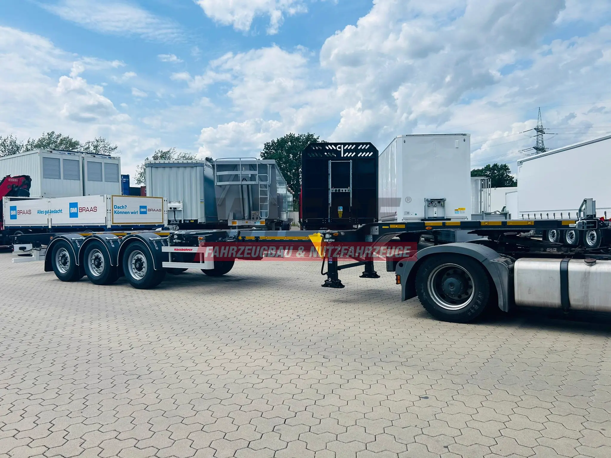 Kässbohrer K.SHG Multi Containerchassis ausziehbar