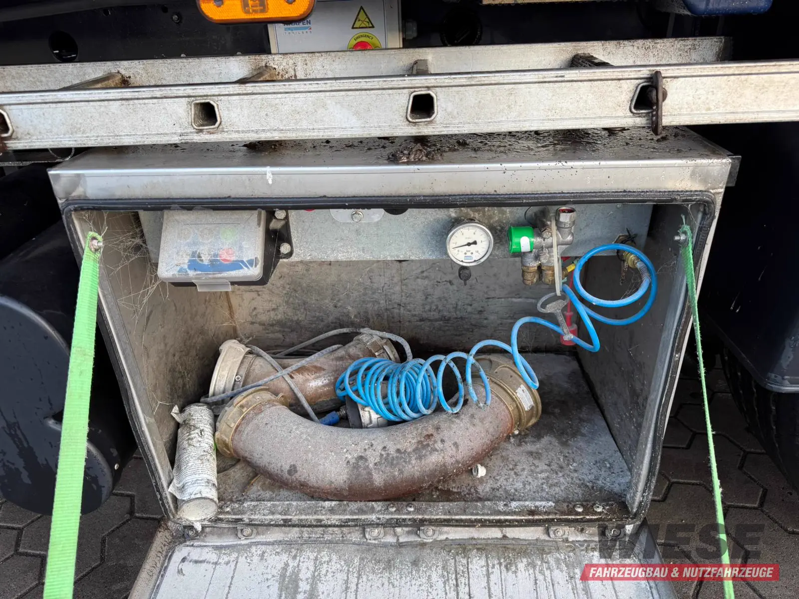 Knapen Knapen K200 3-Achs Schubboden Zellenradschleuse