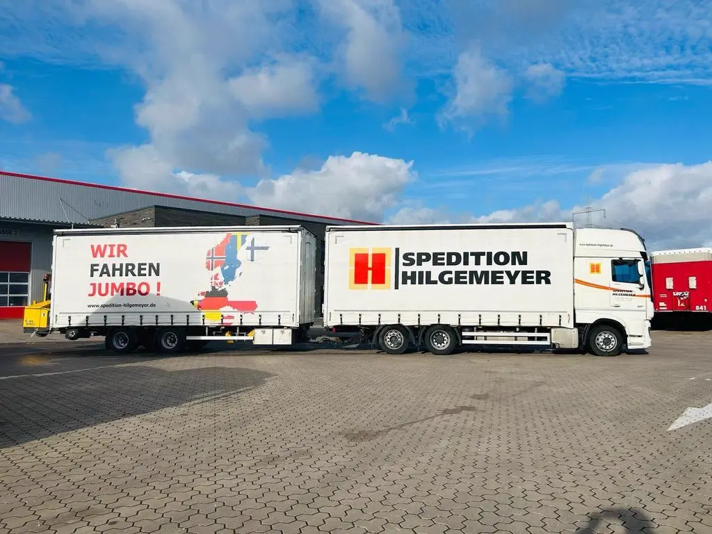 DAF XF 480 FAN LowDeck 6x2 Jumbo Inklusive Anhänger