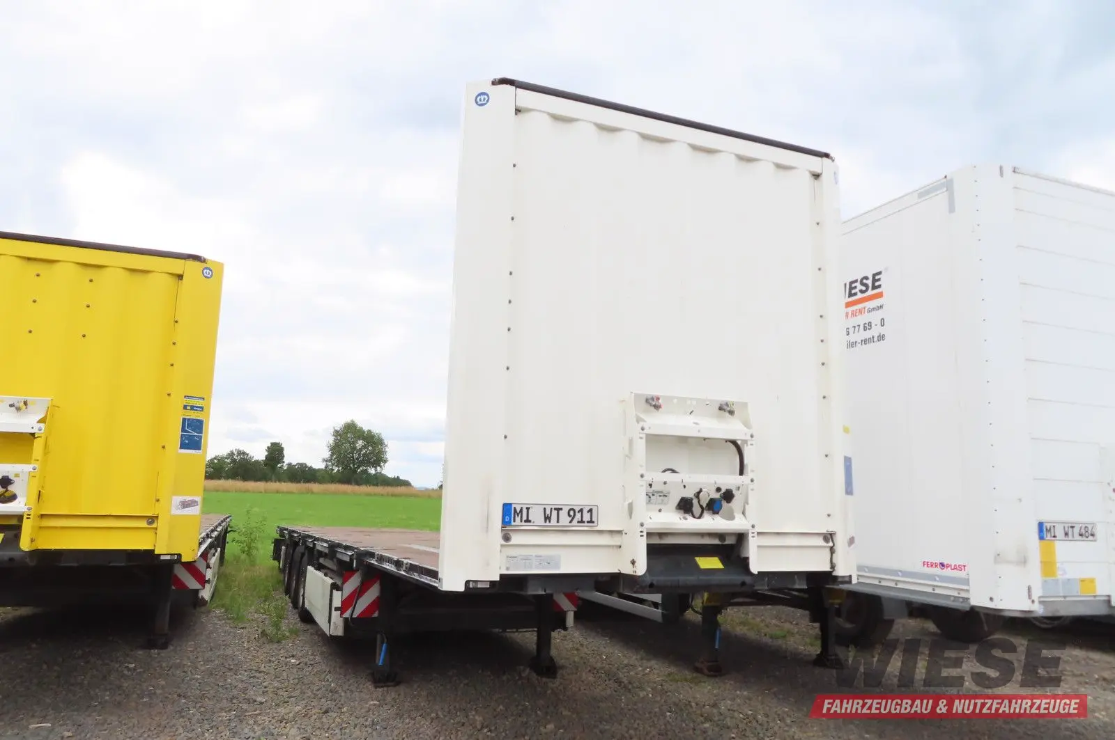 Krone SDP 27 Mega Stahlmatten Auflieger