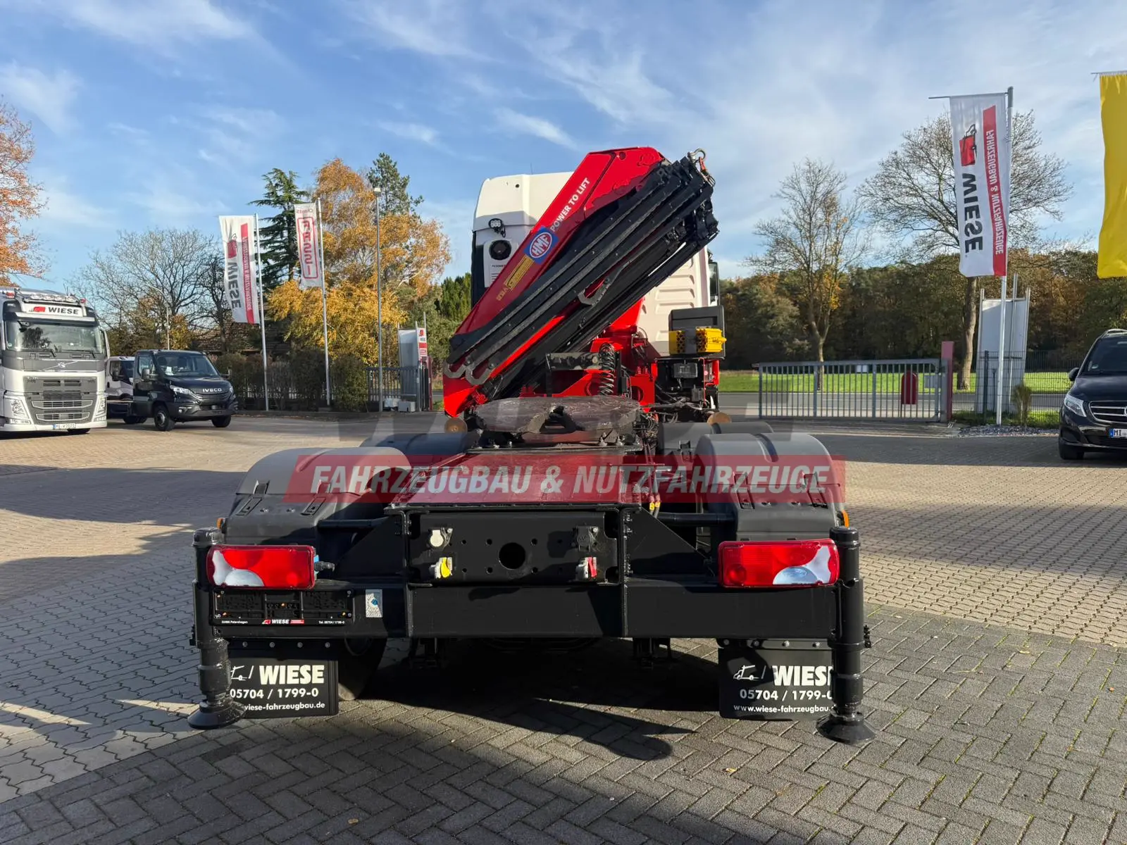 MAN TGX 26.440 6x2 mit HMF 3000-5 Kran TÜV NEU