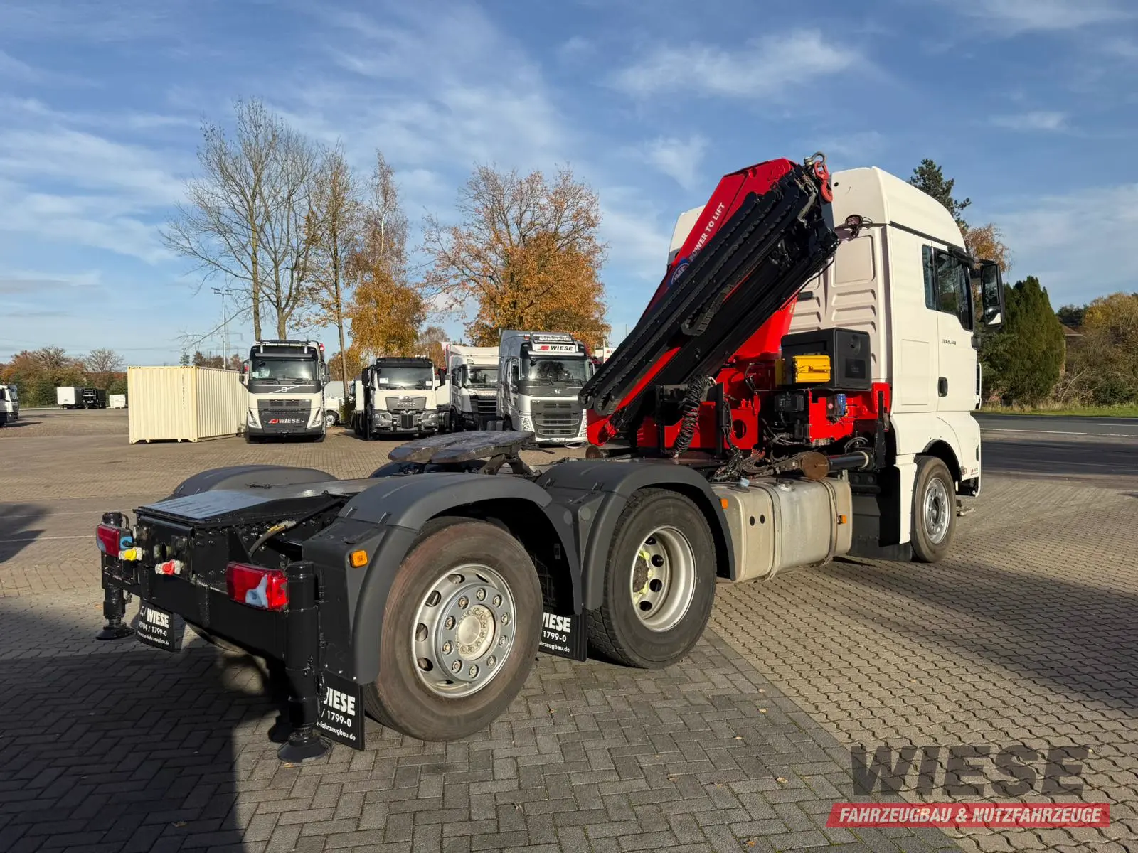 MAN TGX 26.440 6x2 mit HMF 3000-5 Kran TÜV NEU