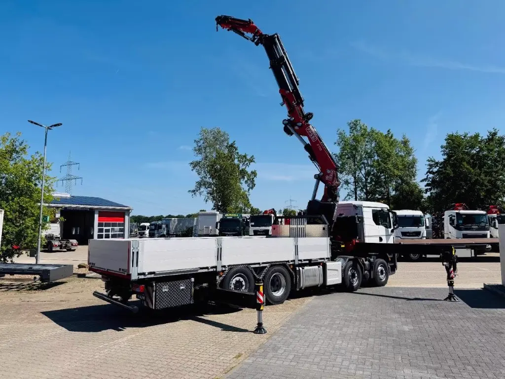 MAN TGS 32.510 mit F710 Frontkran sofort