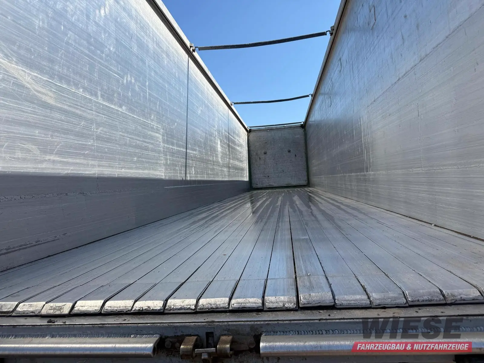 Knapen K100 Schubboden 92m³ 10 mm Boden, top Zustand