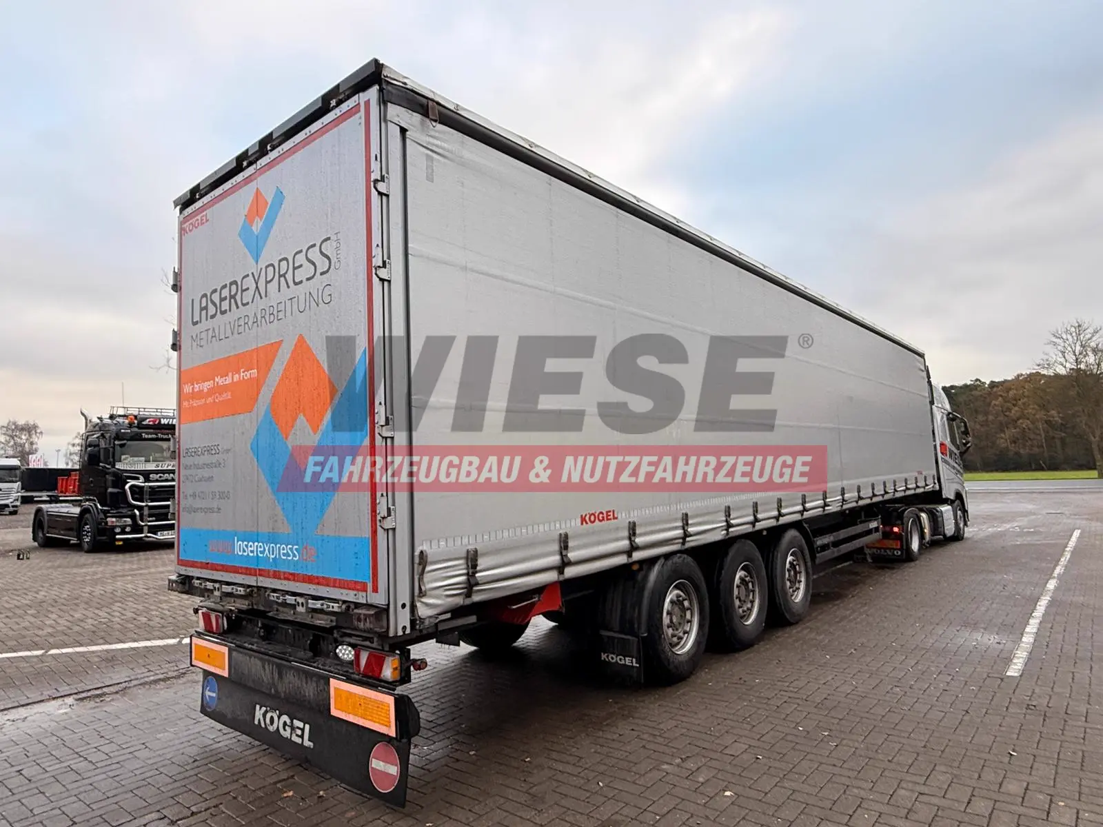 Kögel Kögel Planen-Sattelauflieger - Top Zustand