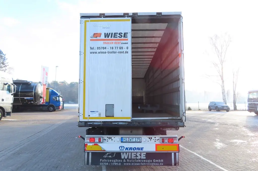 Krone Planenauflieger - Coilwanne