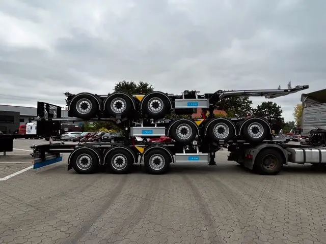 D-TEC Containerchassis Flexitrailer