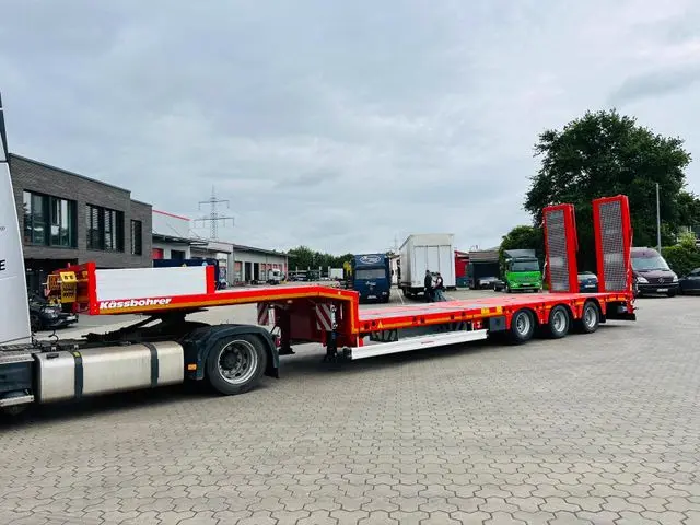 Kässbohrer SLS.HS Tieflader mit hydr. Schwanenhals